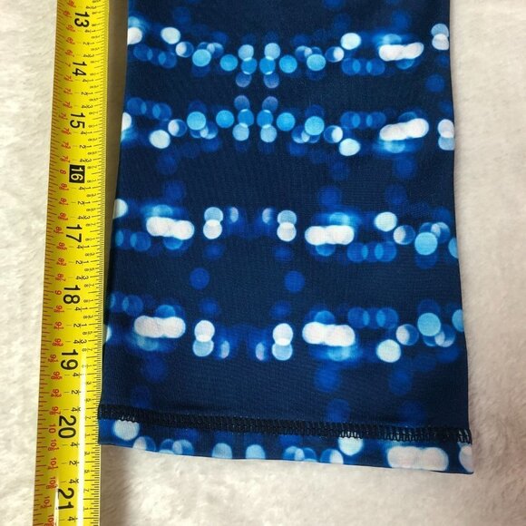 KYODEN Blue Athletic Workout Yoga Leggings Size Small - Picture 8 of 9